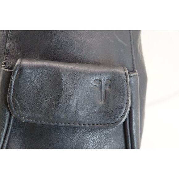 Frye Black Leather Backpack - Picture 11 of 11